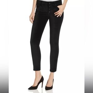 NWOT!! DL1961 - Emma Velvet Power Legging Jeans in Jet Black - Size 25